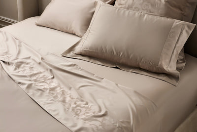 Taupe Egyptian Cotton Sheets