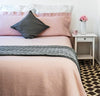 Pink Coverlet in Super king size and other sizes too
